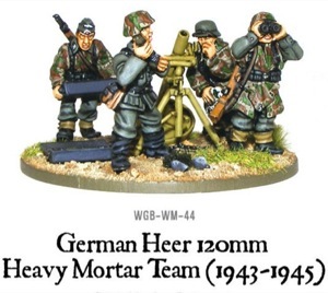 German Heer 120mm Heavy Mortar (1943-45)